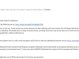 green school email
